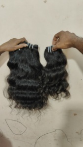 100% Unprocessed Virgin Indian Remy Raw Hair Extensions Raw Quality Shedding Free Weaving for Quality Hair Styling - Product Image 5