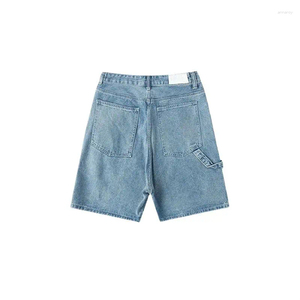 Nouveau style – Short en jean délavé uni pour homme, coupe classique, prix abordable, fabriqué au Pakistan - Product Image 3