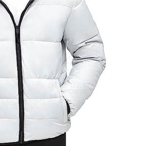 Chaqueta Bomber con Capucha para Hombre, Abrigo de Invierno Cálido, Resistente al Viento e Impermeable, Precio de Fábrica - Product Image 6