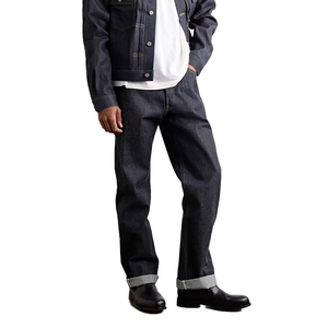 Men's Premium Quality Custom Lightweight Breathable Straight Elastic Waist <b>Denim</b> Pants Casual Style Canvas <b>Material</b> 100% Cotton - Product Image 4