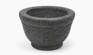 Mortero y Pilón de Granito Hechos a Mano, Duraderos y Ecológicos, Molinillo de Hierbas de Piedra, Triturador de Especias para Cocina - Product Image 5