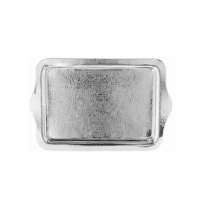 Plateau rectangulaire rustique en cuivre pour toutes occasions, spécial Ramadan, plateau de présentation pour fête de l'Iftar, plateau de service alimentaire en métal pour mariage - Product Image 3