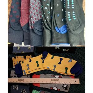 Set di 12 Paia di Calzini Casual da Uomo con Fantasie Colorate a Tema Gastronomico - Product Image 5