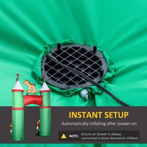 Decorazioni Natalizie Gonfiabili da Esterno per Giardino, Gonfiabili Festivi per Decorazioni Domestiche - Product Image 4