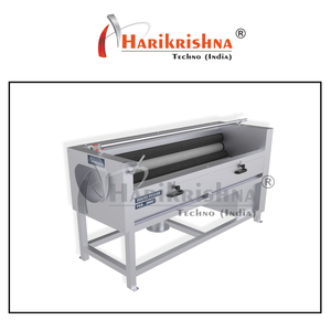 Roller <b>Brush</b> Fruit & <b>Vegetable</b> Cleaning Peeling Machine Industrial Roller <b>Brush</b> Cleaning Peeler Machine - Product Image 2