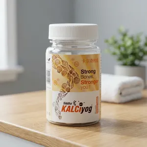 Tabletas de Calcio Herbales Ayurvédicas, Fórmula Premium con Extracto Botánico, con Ingredientes Herbales y Botánicos Tradicionales - Product Image 1