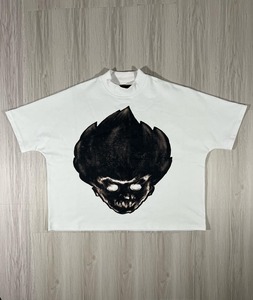 YSJY Camisetas de Fútbol Americano y Hip Hop con Estampado Digital Personalizado al por Mayor, 200 Gramos, Estilo Crop Oversized para Hombre - Product Image 4