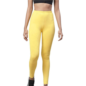 Street Style Activewear-Plus Size Options Women's High-Rise Seamless Gym Yoga Fitness <b>Leggings</b> Solid Summer Sports Trousers - Product Image 1