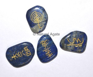 Banded Agate Oval Usui Reiki Set | Wholesale Chakra - Reiki set - Product Image 5