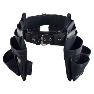 Cintura Porta Attrezzi Professionale a 18 Tasche per Uomo, Cintura Regolabile Resistente con Borsa Staccabile per Elettricisti, Logo in Gomma - Product Image 6