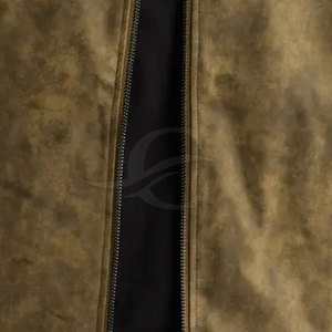 Veste en cuir d'hiver pour homme sur mesure - Service OEM imperméable avec logo frontal - Product Image 6