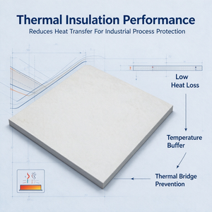 Plaque d'isolation thermique blanche résistante aux hautes températures 250°C, usinage CNC industriel sur mesure - Product Image 5