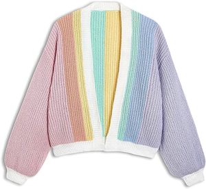 Pull chic et minimaliste surdimensionné pour femme, tons neutres, tricoté, qualité supérieure, style européen - Product Image 2