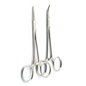 2 pinces manuelles à verrouillage pour moustiques, hémostatiques, en acier inoxydable, instrument de serrage pour procédures médicales, chirurgicales, tatouages et piercings - Product Image 4