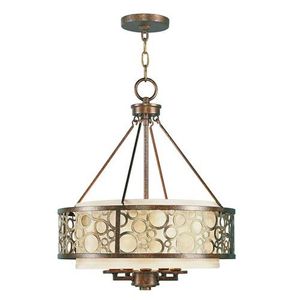 Modern Iron Eco-Friendly Handmade Durable Lightweight Ceiling Pendant <b>Light</b> <b>Circle</b> Pattern for Indoor Living Room Diwali Ramadan - Product Image 3