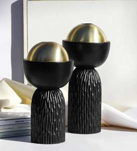 Modern decorative metal <b>incense</b> <b>burner</b> set tabletop <b>incense</b> <b>holder</b> for home office meditation luxury decor use - Product Image 2