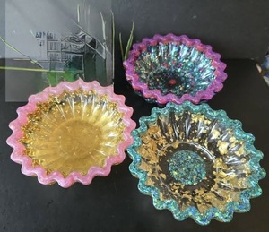 Cuencos de Resina de Diseño ILAHI, Desechables, Ecológicos, Resistentes a las Manchas, para Fiestas, Pasteles, Arroz, Múltiples Colores, Modernos y Elegantes para la Mesa de Comedor - Product Image 1