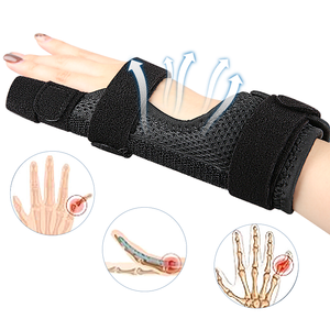 Attelle de maintien du petit doigt en aluminium détachable avec maille respirante et réglable pour stabilisation de la main - Product Image 4