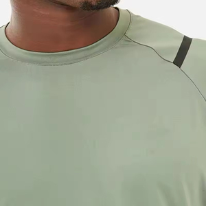Conjunto de Pantalones Cortos de Verano para Hombre con Logotipo Personalizado, 100% Algodón, Ropa Deportiva para Gimnasio, Camiseta Ajustada con Pantalones Cortos para Unisex - Product Image 2