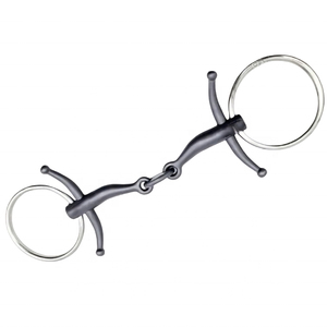 Meilleure Vente – Qualité Supérieure – Vente en Gros – Personnalisable – Toutes Couleurs Disponibles – Bouches de Bridon Articulées en Acier Inoxydable pour Chevaux EMIKO - Product Image 1