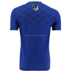 GAA Football Kit 100% Polyester Soccer Jersey Solid Design Short Sleeve Length Front Logo OEM Service Available Top Style Set - Product Image 2