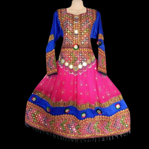 Vestidos Bordados a Medida para Mujer, Ropa Afgana Pashtun, Vestido Largo Balochi Vintage Kabul, Traje Tradicional - Product Image 5