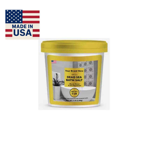 Aromasong Int. Poudre de bain de la Mer Morte 100% biologique de qualité supérieure, 6 lb, emballage recyclable, fabriqué aux États-Unis, modèle DES002, pour la relaxation - Product Image 1