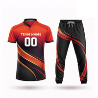 Camiseta de Cricket Ligera y Cómoda para Hombre, Talla Grande, de Alta Calidad, con Logotipo Personalizado, Marca del Equipo, 100% Poliéster Estampado