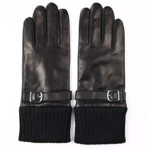 Guantes de cuero de moda de alta costura, recién llegados, transpirables, ultra suaves al tacto, para mujer/hombre - Product Image 1