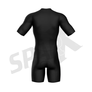 Combinaison de triathlon à manches longues pour homme, taille plus, respirante, compressive, à séchage rapide, pour la compétition et l'entraînement en triathlon - Product Image 4