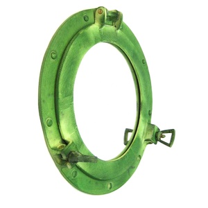 Ojo de buey redondo con acabado rústico, ojo de buey de metal de aluminio, ventana de barco marina, superventas - Product Image 3