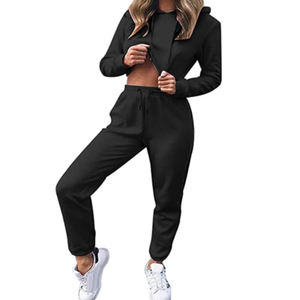 Conjunto de 2 Piezas Personalizable con Estampado de Encaje y Botones, Top sin Mangas con Capucha para Mujer, Ropa de Boutique ODM/OEM - Product Image 6