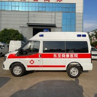 Meilleures ventes : Nouvelle ambulance JMC à moteur essence manuel, type MPV Mini Van Bus Euro 3, pour l'exportation