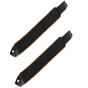 สายรัดข้อมือออกกำลังกายแบบปรับได้พร้อมโลโก้สั่งทำปี 2025 สายรัดข้อมือยกน้ำหนักคุณภาพพรีเมียม อุปกรณ์ฝึกซ้อมฟิตเนสแบบ OEM ODM - Product Image 3