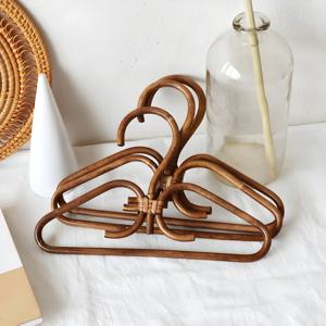 Colgador de ratán para ropa de bebé, perchas de tela de secado natural, el mejor precio, alta calidad, venta al por mayor - Product Image 4