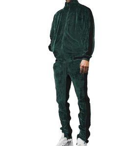 Chándal de Invierno de Terciopelo para Hombre, Diseño de Lujo Personalizado de Alta Calidad, Estilo Hip Hop, 100% Algodón, Lavable, Cierre con Cordón, Nueva Llegada - Product Image 2