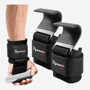 Wholesale Grip Support Wrist <b>Straps</b> Weight Lifting Hooks Sport Protection Power Weight Lifting Hooks For Weight Lifting Hooks - Product Image 6
