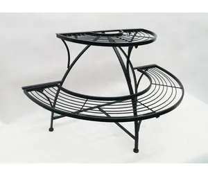 Soporte de Metal Resistente a la Oxidación para Macetas, Estante Decorativo para Plantas, Diseño Interior Moderno - Product Image 3
