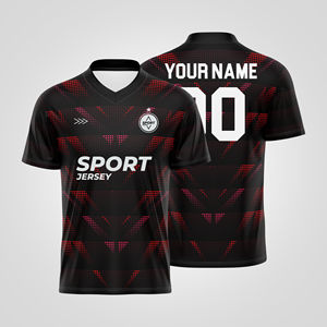 Camisetas de Fútbol de Malla para Entrenamiento, Precio de Fábrica, Secado Rápido, Ropa Deportiva para Equipos, Campamentos de Entrenamiento y Entrenadores, Venta al Por Mayor - Product Image 5