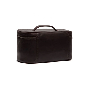 Neceser de Cuero Rectangular, Portátil, Estilo Clásico, Caja de Almacenamiento para Baño, Capacidad de 2.0-3.0L, de Una Sola Capa - Product Image 2