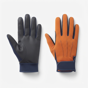 Guantes de Equitación Personalizados para Hombre y Mujer, Transpirables, Ligeros, para Entrenamiento Ecuestre, Flexibles, Antideslizantes, con Agarre en la Palma, Duraderos - Product Image 1