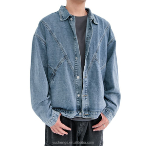 En Stock Chaqueta Vaquera Transpirable de Alta Calidad para Hombre, Pantalones Vaqueros para Hombre, Chaqueta para Hombre - Product Image 1