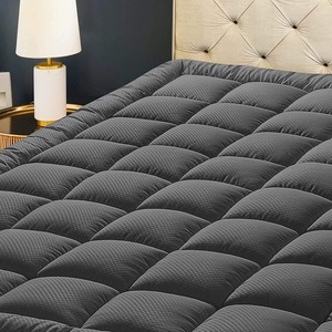 Customized Printed Luxury Mattress <b>Protector</b> Waterproof Eco-Friendly Soft Plain Mattress <b>Protector</b> - Product Image 2