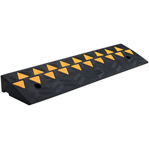 Rampa in gomma per carichi pesanti da 15T, altezza 3,7 pollici, larghezza 10 pollici, lunghezza 39,4 pollici, per marciapiedi, vialetti e parcheggi, resistente alle intemperie al 100% - Product Image 4