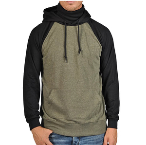 Atmungsaktive Gesichtsmaske Ninja-Kapuzenpullover Polyester/Baumwollfleece Gesichtsmaske Pullover Streetwear Outdoor 3D Blanko-Gesichtsmaske für Herren - Product Image 3