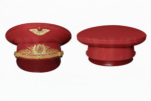 Apparel Accessories Uniform Custom Made Wool Comfortable Outdoor Breathable All Season Solid Color Embroidery Badge Peak <b>Caps</b> - Product Image 5