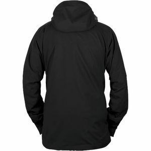 Veste coupe-vent imperméable en toile de nylon extensible de haute qualité, personnalisable, pour l'escalade et la randonnée, col montant, OEM - Product Image 3
