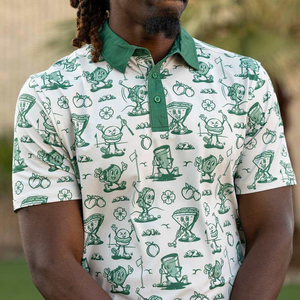 เสื้อโปโลผู้ชายดีไซน์ใหม่ล่าสุด เนื้อผ้านุ่ม ยั่งยืน แห้งเร็ว น้ำหนักเบา พร้อมสีและขนาดที่ปรับแต่งได้ - Product Image 6