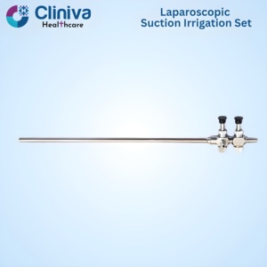 <b>Laparoscopic</b> Manual Suction Irrigation Set 5mm High Quality Reusable Surgical <b>Instruments</b> Cliniva - Product Image 3