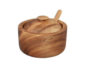 Azucarero de Madera de Diseño Moderno, Cafetera, Utensilios de Cocina, Salero de Madera Moderno, Mejor Precio, Salero, Pimentero y Azucarero - Product Image 1